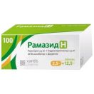 Рамазид Н 2,5 мг/12,5 мг таблетки №100 - фото №1 Рамазид Н 2,5 мг/12,5 мг таблетки №100 цена foto 1
