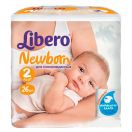 Підгузки Libero Newborn р.2 (3-6 кг) 26 шт в Україні foto 1