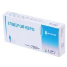 Гліцерол Євро 2000 мг супозиторії ректальні №6 в інтернет-аптеці foto 1