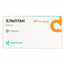 Ельптан 80 мг таблетки №3 ціна foto 1