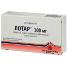 Лотар 100 мг таблетки №30 ADD foto 1
