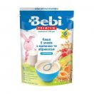 Каша Bebi Premium молочна 5 злаків, малина, абрикос, з 6 місяців 200 г замовити foto 1