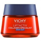 Крем догляд Vichy Liftactiv Collagen Specialist антивіковий нічний з ефектом корекції зморшок 50 мл купити foto 1
