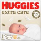 Підгузки Huggies Extra Care р.1 (2-5 кг) 22 шт. в аптеці foto 1