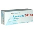 Лепонекс 100 мг таблетки №50 замовити foto 1