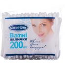Ватные палочки Белоснежка, 200 шт. купить foto 1