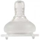 Соска Baby Team силіконова антиколікова для пляшечок з широким горлом, від 6 місяців, 2026 в аптеці foto 1