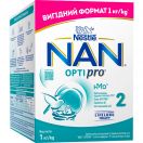 Суха молочна суміш NAN 2 Optipro з олігосахаридом 2'FL від 6 місяців 1000 г в Україні foto 1