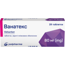 Ванатекс 80 мг таблетки №28 купити foto 3