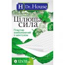 Пластырь H Dr. House Целебная сила обезболивающий с ментолом 10х18 см фото foto 1