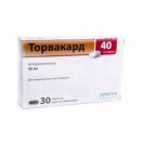 Торвакард 40 мг таблетки №30  в Україні foto 1