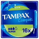 Тампони Tampax Compak Super 16 шт замовити foto 1