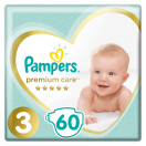 Подгузники Pampers Premium Care Midi р.3 (5-9 кг) 60 шт в аптеке foto 5