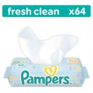 Серветки Pampers Baby fresh дитячі зволожуючі 64 шт (змінний блок) в Україні foto 2