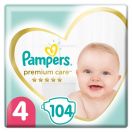 Підгузки Pampers Premium Care розмір 4 (9-14 кг) №104 замовити foto 1
