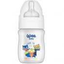 Пляшечка Wee Baby (Ві Бейбі) для годування з широкою шийкою Classic Plus 125 мл, соска №1 (колір в асортименті) в аптеці foto 4