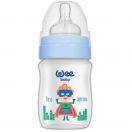Пляшечка Wee Baby (Ві Бейбі) для годування з широкою шийкою Classic Plus 125 мл, соска №1 (колір в асортименті) в інтернет-аптеці foto 6