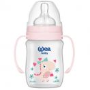 Пляшечка Wee Baby (Ві Бейбі) для годування з широкою шийкою та ручками Classic Plus 150 мл, соска №1 (колір в асортименті) - фото №4 Пляшечка Wee Baby (Ві Бейбі) для годування з широкою шийкою та ручками Classic Plus 150 мл, соска №1 (колір в асортименті) в аптеці foto 4