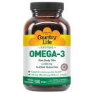 Country Life (Кантрі лайф) Omega-3 риб'ячий жир 1000 мг капсули №100 в інтернет-аптеці foto 1