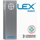 Презервативи LEX Ribbed №3 замовити foto 1