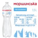 Вода мінеральна Моршинська негазовована 1,5 л  ціна foto 3