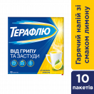 ТераФлю зі смаком лимона порошок для орального розчину пакет №10 в Україні foto 5