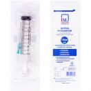 Шприц Injector Medicus 10 мл 3-х компонентный с иглой 21G (0,8 x 40 мм), 1 шт. недорого foto 1