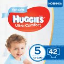 Подгузники Huggies Ultra Comfort Jumbo р.5 (12-22 кг) для мальчиков 42 шт недорого foto 5