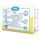 Підгузки для дорослих Farmex Premium Air Soft Dermo Extra р.M №30 в аптеці foto 2