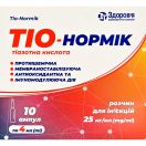 Тіо-нормік розчин для ін'єкцій 25 мг/мл ампули 4 мл №10 в аптеці foto 1