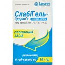 Слабігель-Здоров'я гель ректальний 0,12 г/10 г по 10 г туба-канюля №6 - фото №1 Слабігель-Здоров'я гель ректальний 0,12 г/10 г по 10 г туба-канюля №6 недорого foto 1