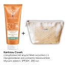 Набор Vichy Capital Soleil солнцезащитное водостойкое молочко с гиалуроновой кислотой и технологией Мульти-защита, SPF50+, 200 мл + Косметичка купить foto 2