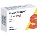 Рамі Сандоз 10 мг таблетки (змотка) №30 х3 в аптеці foto 1