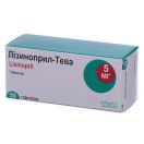 Лізиноприл-Тева 5 мг таблетки №50 в аптеці foto 1