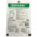 Перчатки Medicare смотровые латексные стерильные S №1 цена foto 1