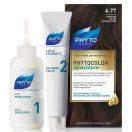 Фарба для волосся Phyto Phytocolor Sensitive світло-каштановий капучино 6.77 ціна foto 1