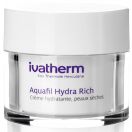 Крем Ivatherm Aquafil Hydra Rich зволожуючий для чутливої і сухої шкіри 50 мл в інтернет-аптеці foto 1