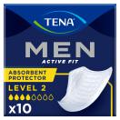 Прокладки урологічні чоловічі Tena for Men Level 2 №10 фото foto 1