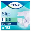 Подгузники для взрослых TENA Slip Super (Large) 10 шт недорого foto 4