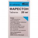 Фарестон 20 мг таблетки №30 в інтернет-аптеці foto 1