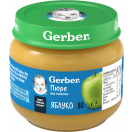 Пюре Gerber яблуко (з 6 місяців) 80 г foto 1