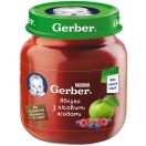 Пюре Gerber яблоко с лесными ягодами (с 6 месяцев) 130 г ADD foto 1