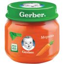 Пюре Gerber морква (з 6 місяців) 80 г купити foto 4