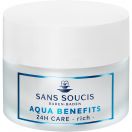 Догляд Sans Soucis (Сан Сусі) Aqua Benefits 24h зволоження для сухої шкіри насичений 50 мл в аптеці foto 1