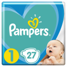 Подгузники Pampers Newbaby Newborn 1 (2-5 кг) 27 шт фото foto 2