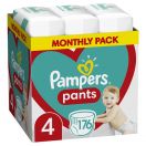 Підгузки-трусики Pampers Pants розмір 4 (9-15 кг) №176 в аптеці foto 1