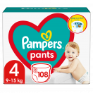 Підгузки-трусики Pampers Pants р.4 (9-15 кг) №108  в Україні foto 1