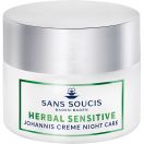 Крем Sans Soucis (Сан Сусі) Herbal Sensitive нічний для чутливої, сухої шкіри 50 мл замовити foto 1