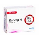 Корсар H 80 мг/12,5 мг таблетки №30 в Україні foto 1