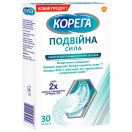 Корега таблетки Подвійна Сила  для очищення зубних протезів 30 шт купити foto 2